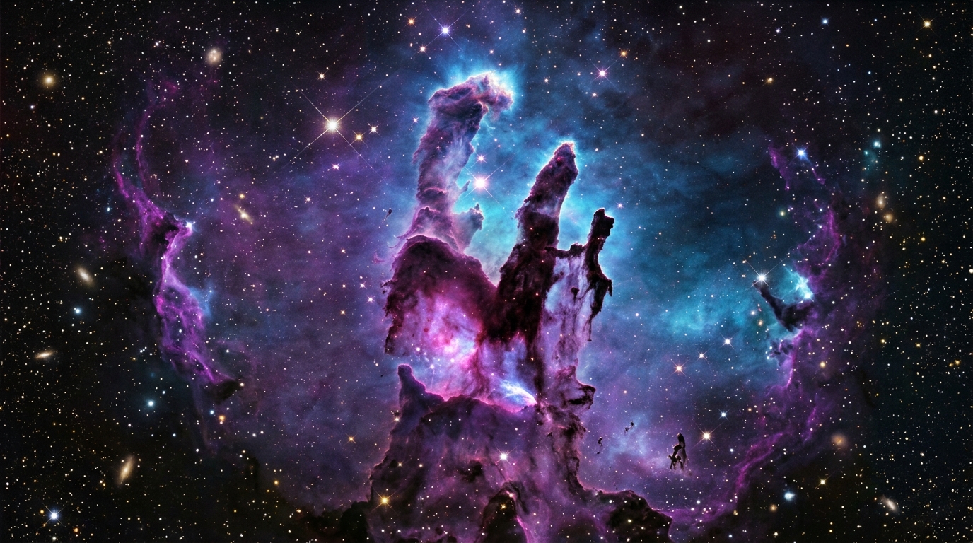 Nébuleuse Interstellaire 4K